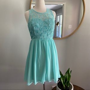 Francesca’s Aqua Blue Dress